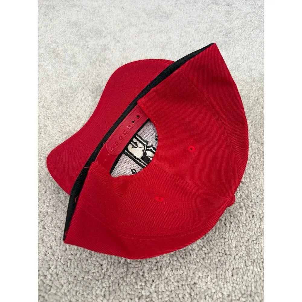 NEW Black & Red 13 Thirteen Goth Punk Trucker Hat Baseball SnapBack Cap Set